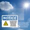 Signmission Cold Burn Hazard Cryogenic Liquid Sign, Vinyl Decal, 10in W x 7in L, 2PK OS-2PACK-NS-D-710-L-10701 - alternate 5